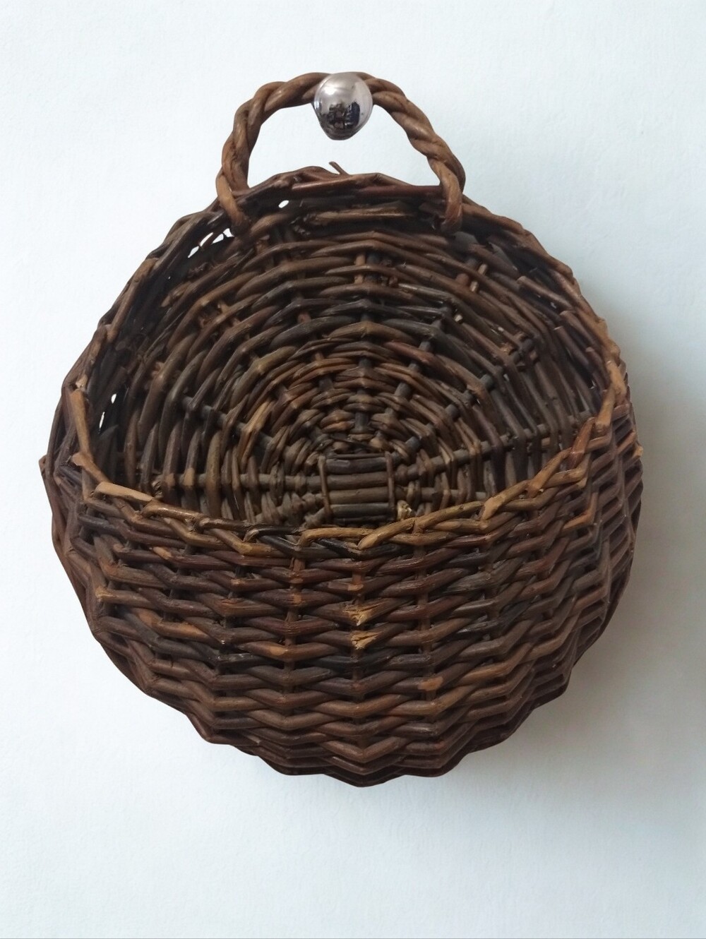 Vintage Rustic Wall Hanging Basket